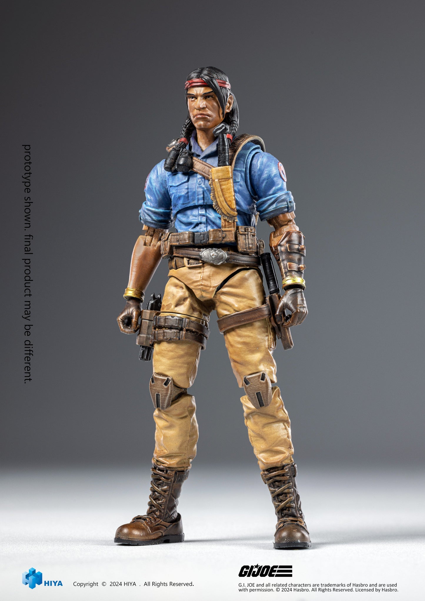 G.I.JOE Spirit Iron-Knife 1/18 Scale - Action Figure By HIYA Toys