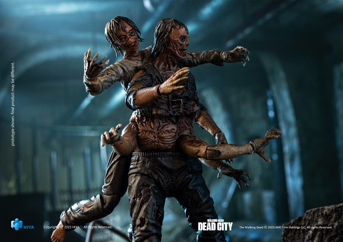 The Walking Dead: Dead City Walker King Exquisite Mini Series 1/18 Scale - Action Figure By HIYA Toys