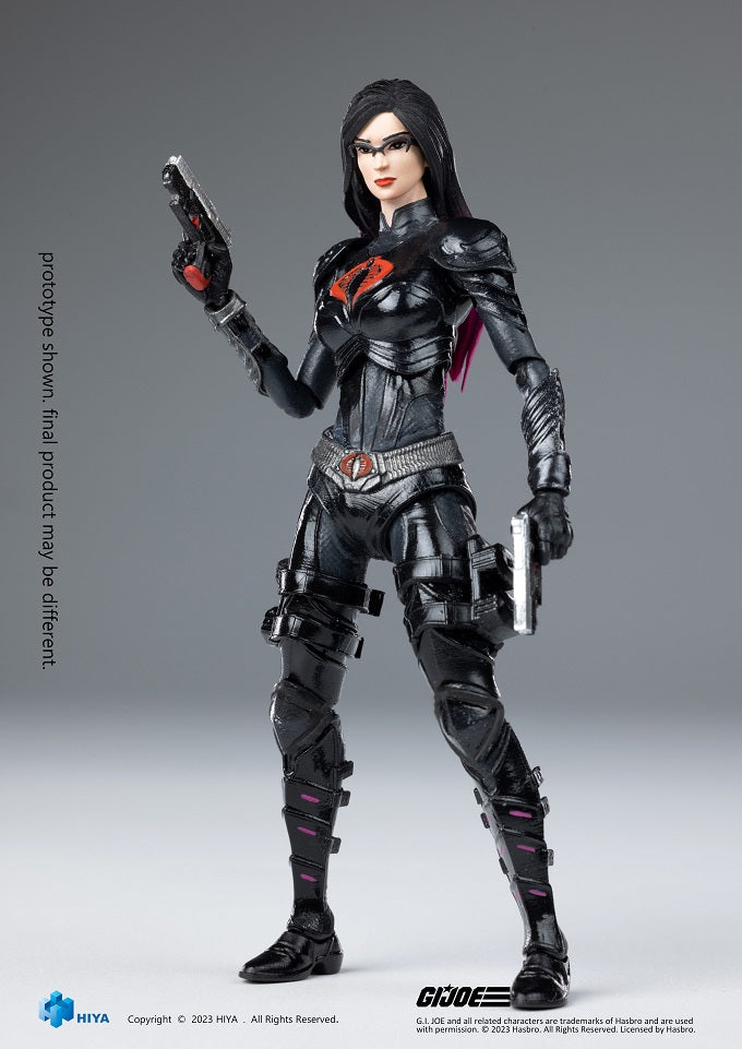 (Rare) G.I.Joe Baroness Exquisite Mini Series 1/18 Scale - Action Figure By HIYA Toys