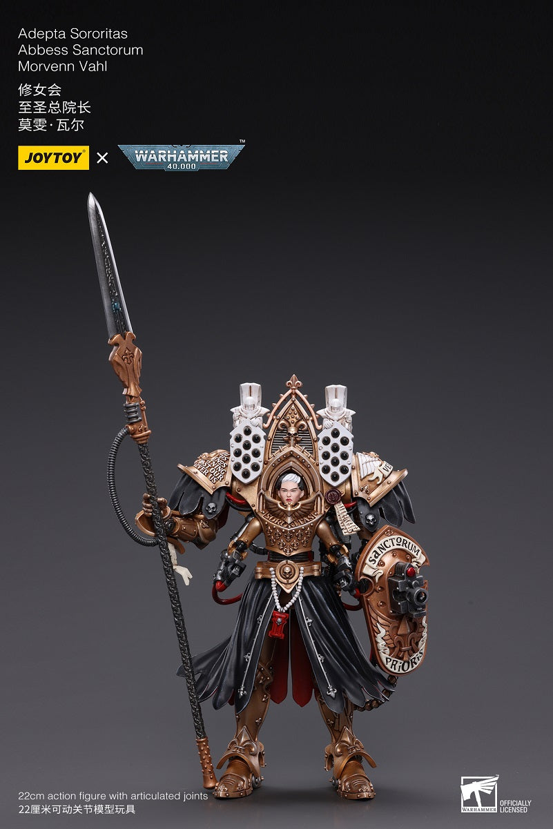 (RE-RUN) Adepta Sororitas Abbess Sanctorum Morvenn Vahl - Warhammer 40K Action Figure By JOYTOY