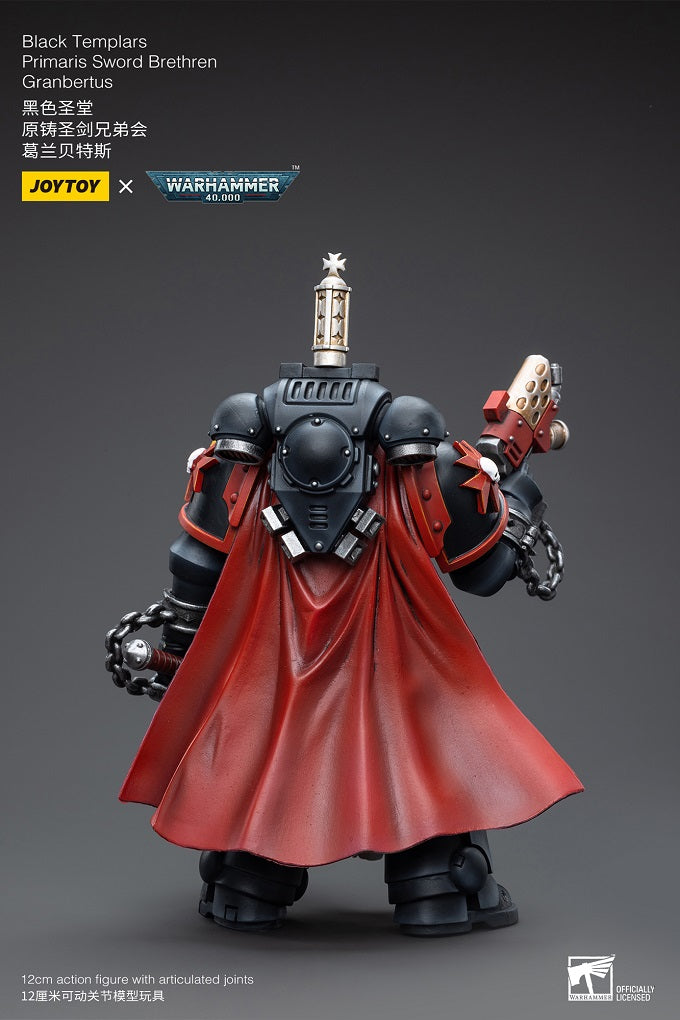 Black Templars Sword Brethren Granbertus - Mô hình hành động Warhammer 40K của JOYTOY