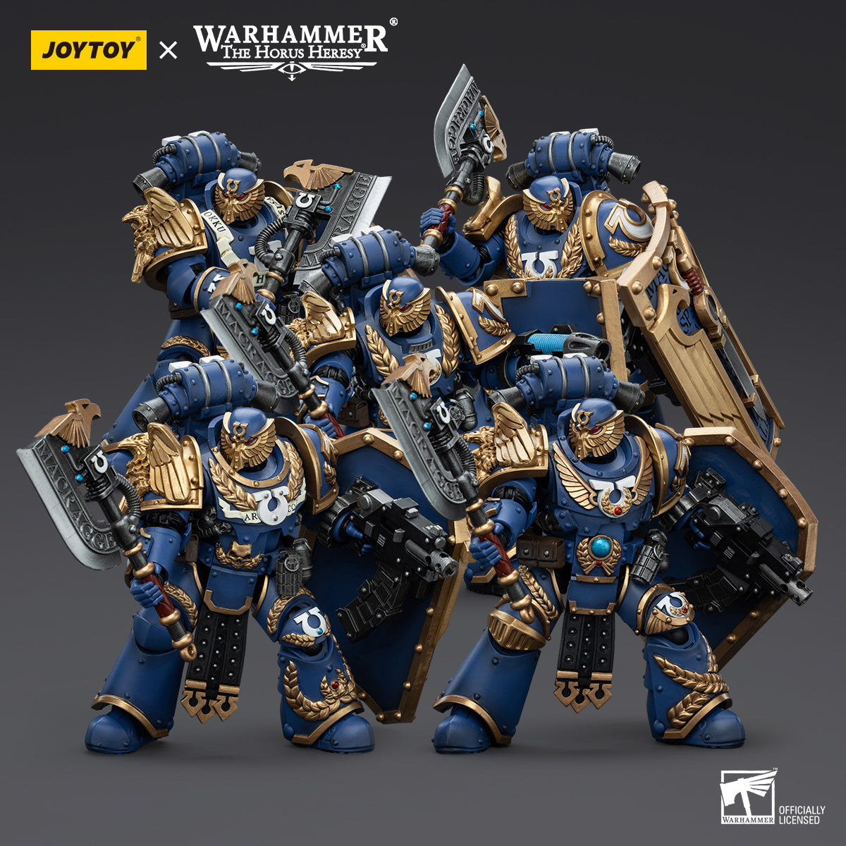 Ultramarines Invictarus Suzerain Squad - Warhammer "The Horus Heresy" Action Figure By JOYTOY