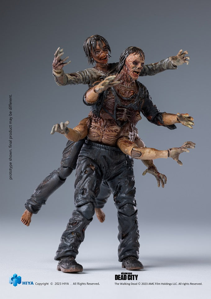 The Walking Dead: Dead City Walker King Exquisite Mini Series 1/18 Scale - Action Figure By HIYA Toys