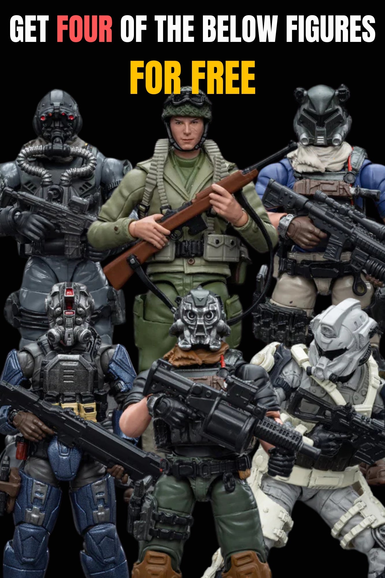 Top Up $300 LT-points get 4 free figures