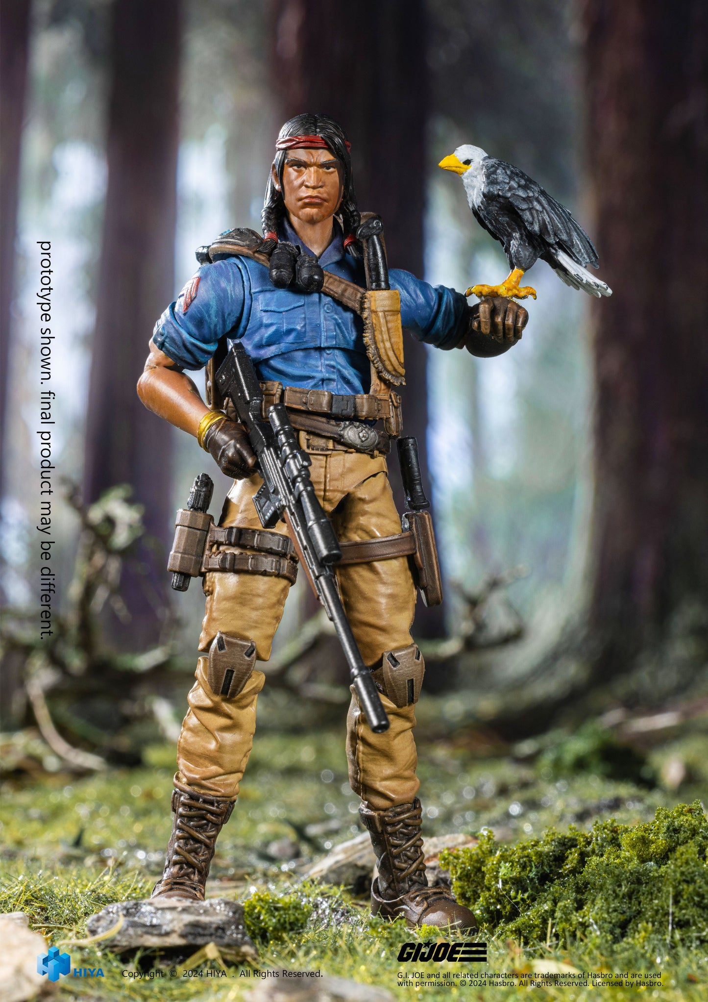 G.I.JOE Spirit Iron-Knife 1/18 Scale - Action Figure By HIYA Toys