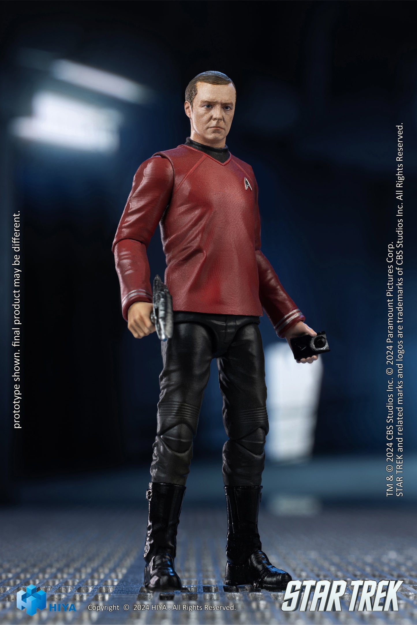 STAR TREK 2009 Scotty Exquisite Mini Series 1/18 - Action Figure By HIYA Toys
