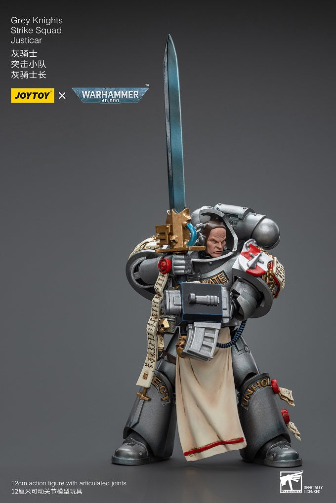 Grey Knights Strike Squad Justicar - Warhammer 40K Action Figure By JOYTOY
