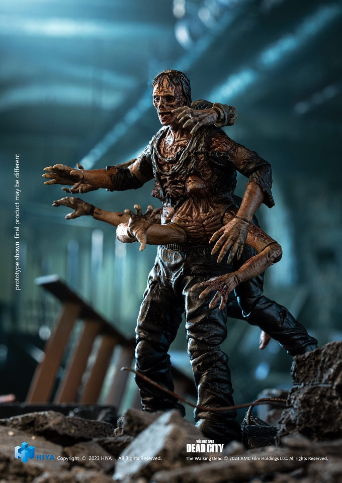 The Walking Dead: Dead City Walker King Exquisite Mini Series 1/18 Scale - Action Figure By HIYA Toys