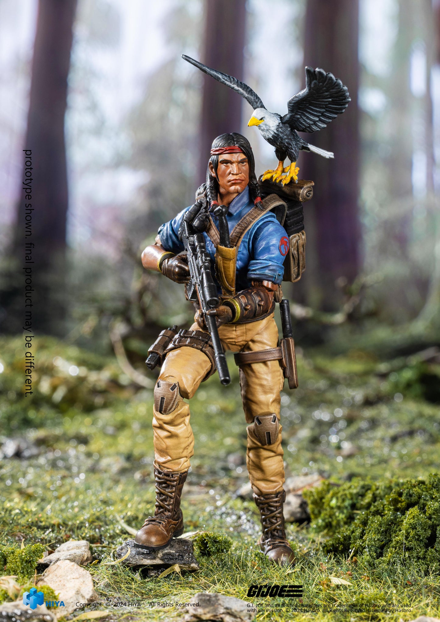 G.I.JOE Spirit Iron-Knife 1/18 Scale - Action Figure By HIYA Toys