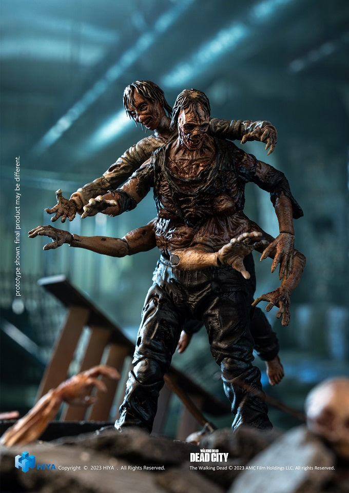 The Walking Dead: Dead City Walker King Exquisite Mini Series 1/18 Scale - Action Figure By HIYA Toys