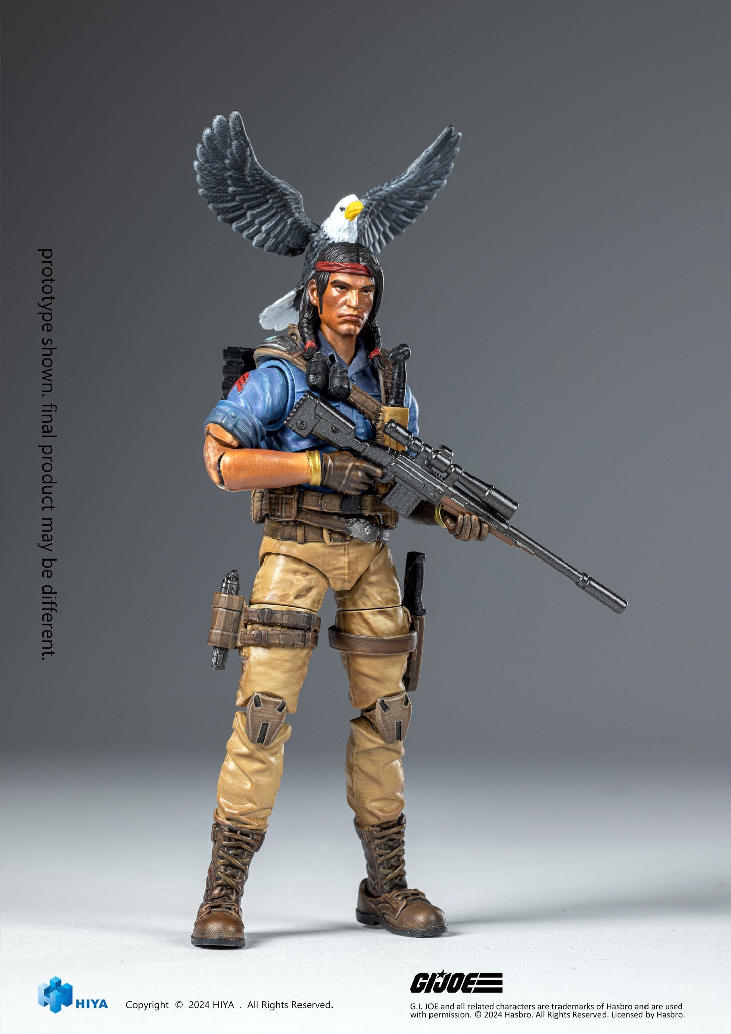G.I.JOE Spirit Iron-Knife 1/18 Scale - Action Figure By HIYA Toys