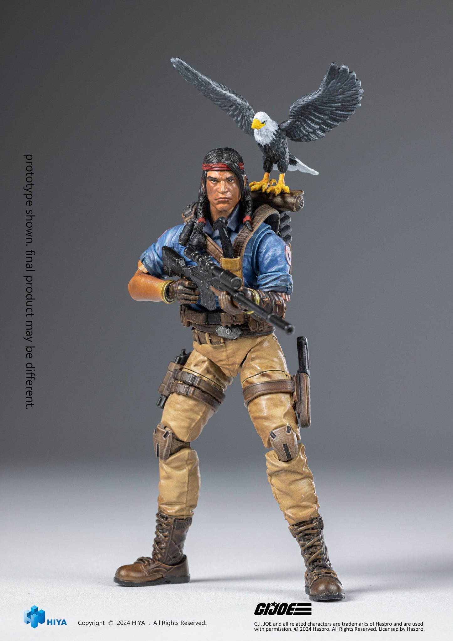 G.I.JOE Spirit Iron-Knife 1/18 Scale - Action Figure By HIYA Toys