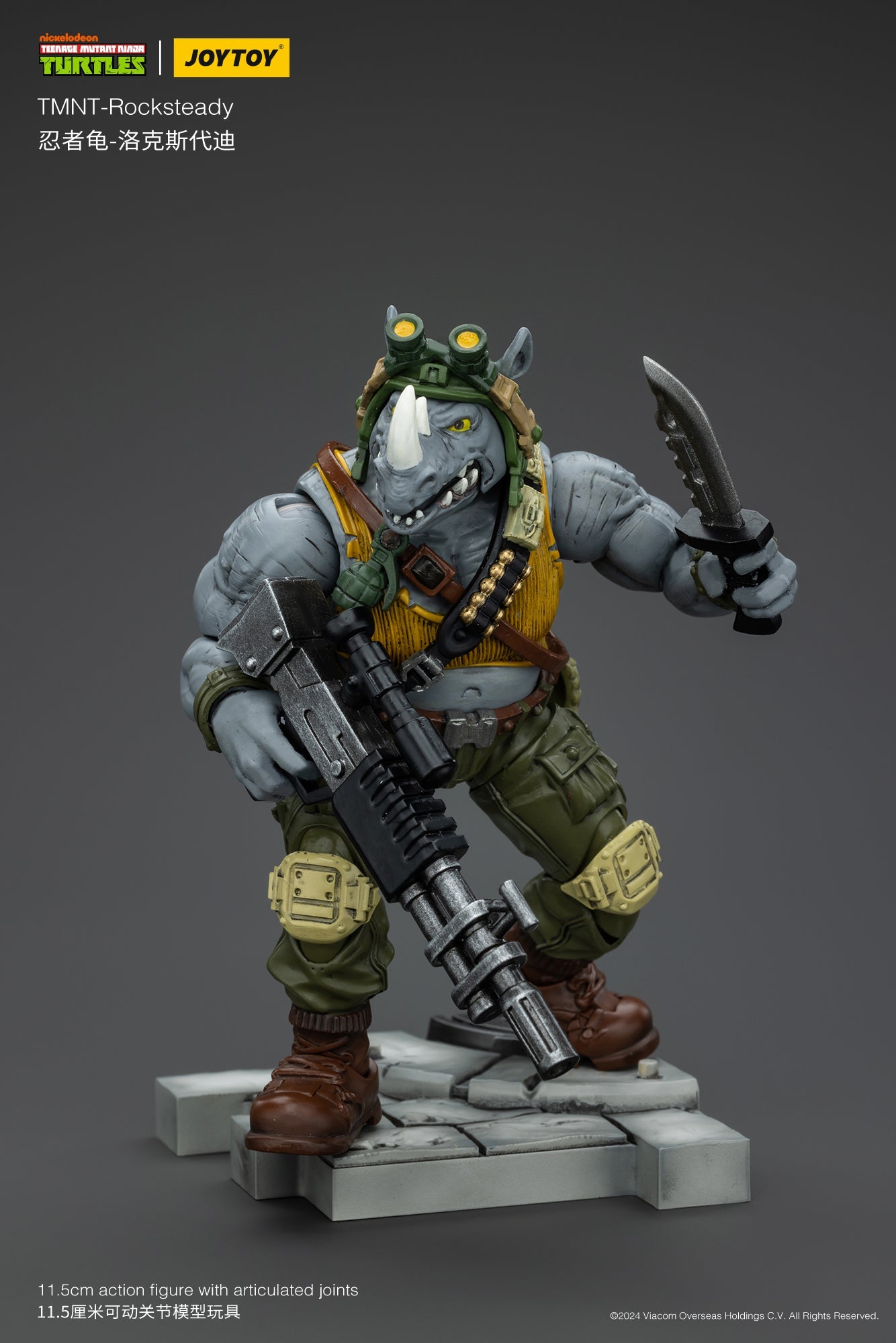 TMNT - Rocksteady - TMNT Action Figure by JOYTOY