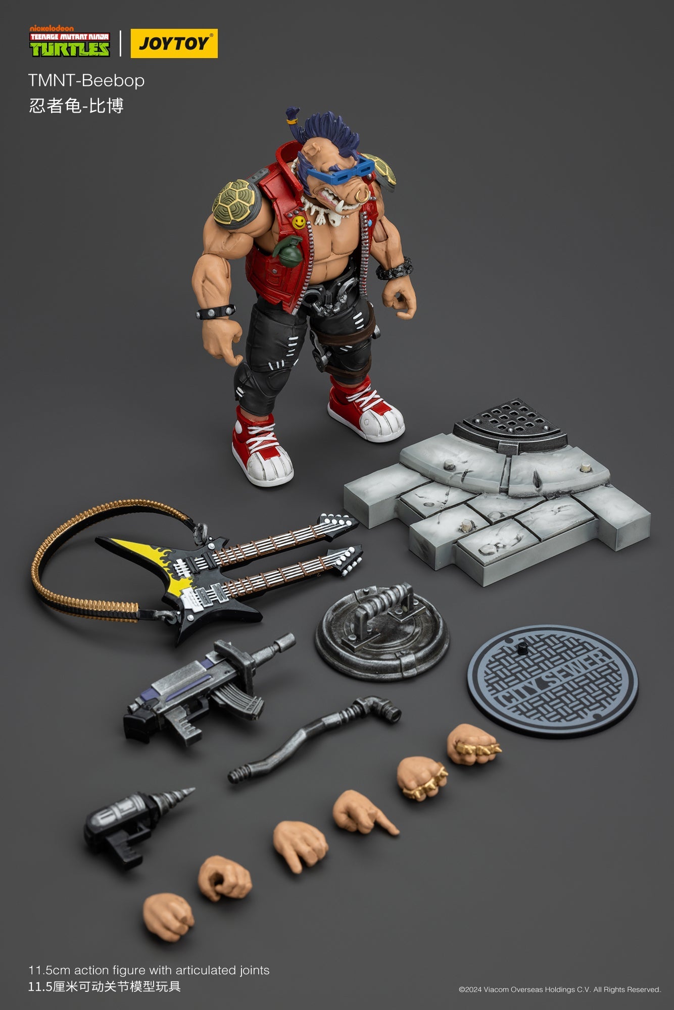 TMNT- Bebop- TMNT Action Figure by JOYTOY
