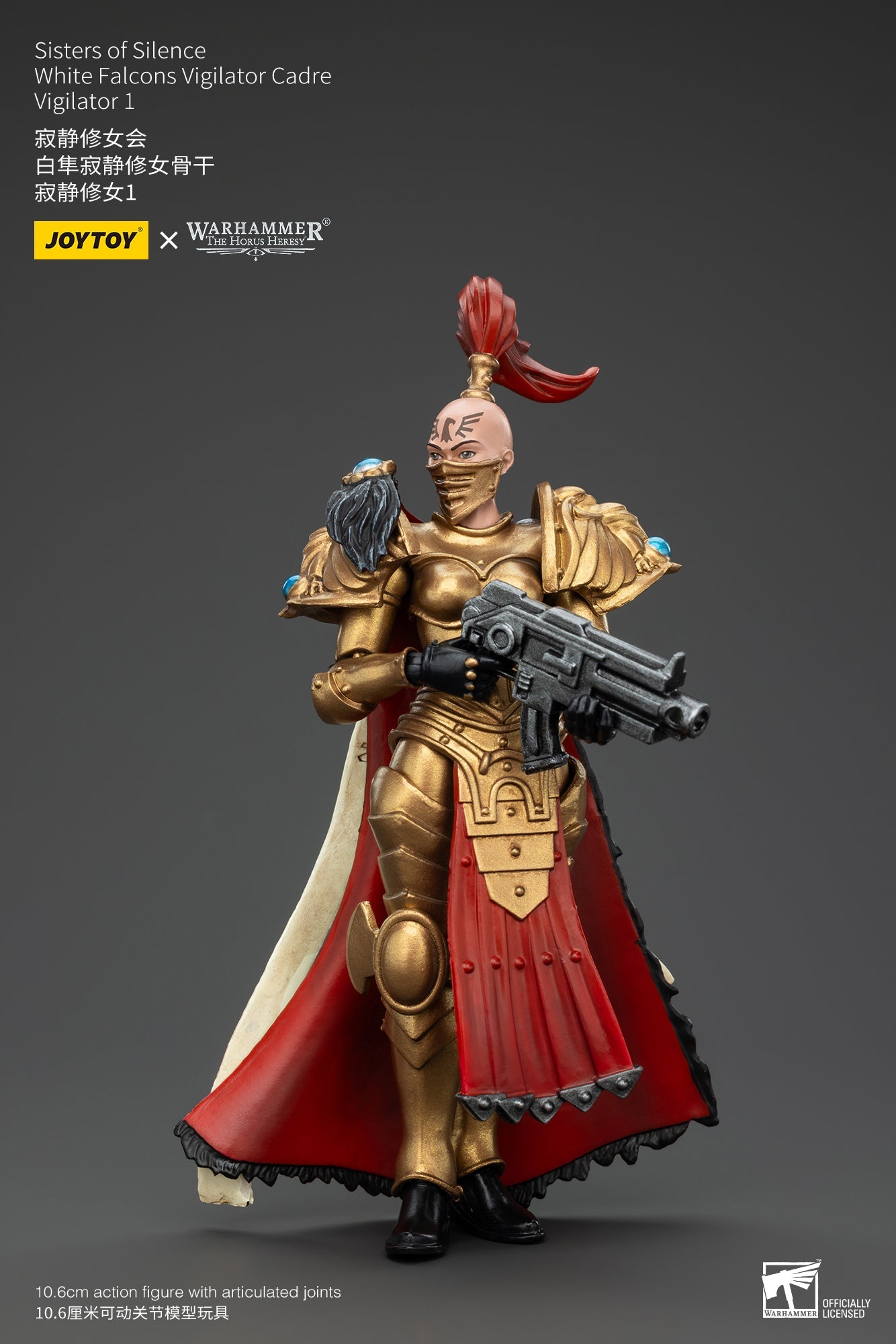 Sisters of Silence White Falcons Vigilator Cadre - Warhammer "The Horus Heresy" 1/18 Action Figure By JOYTOY