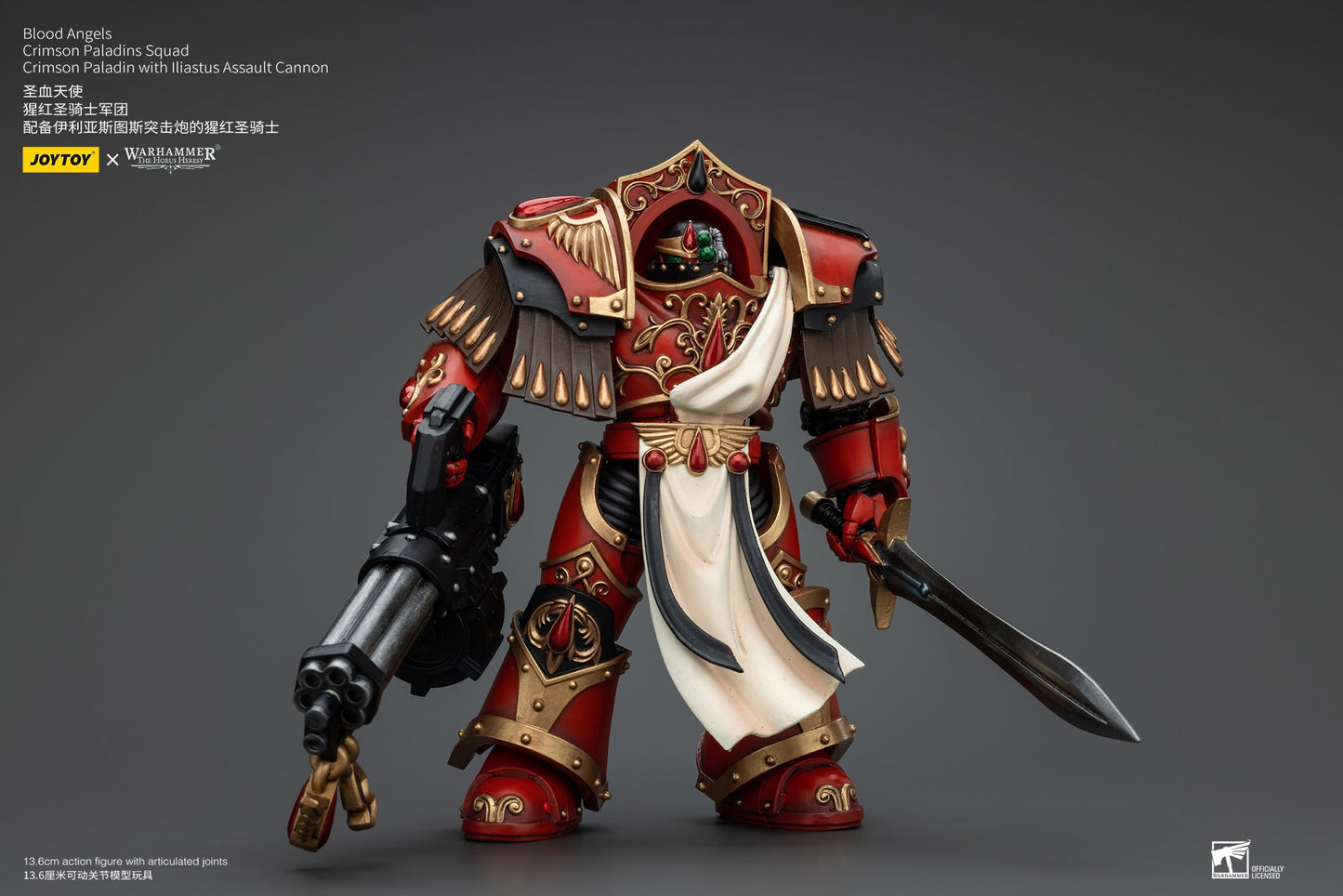 Blood Angels Crimson Paladins Squad - Warhammer 40K Action Figure By JOYTOY