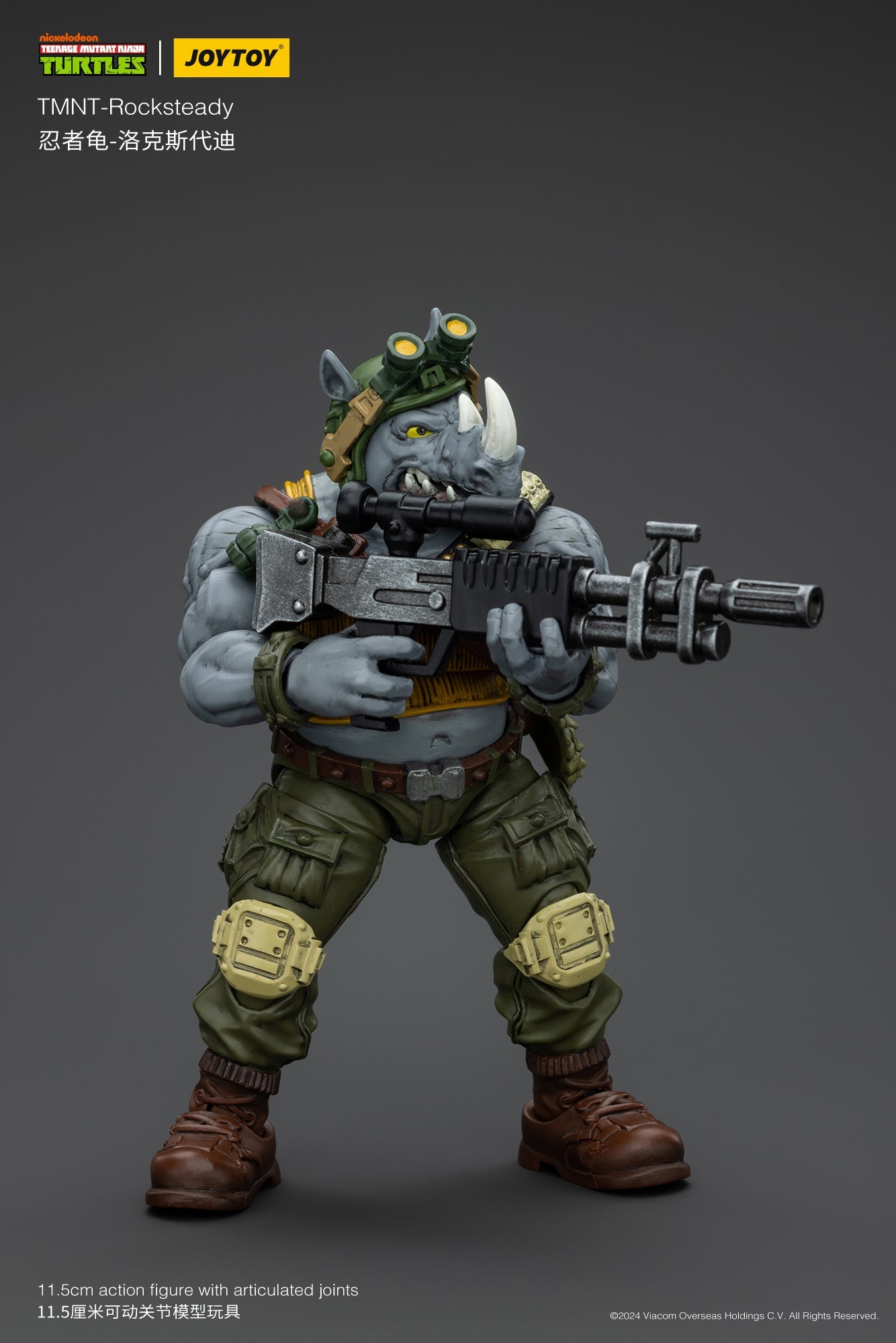 TMNT - Rocksteady - TMNT Action Figure by JOYTOY