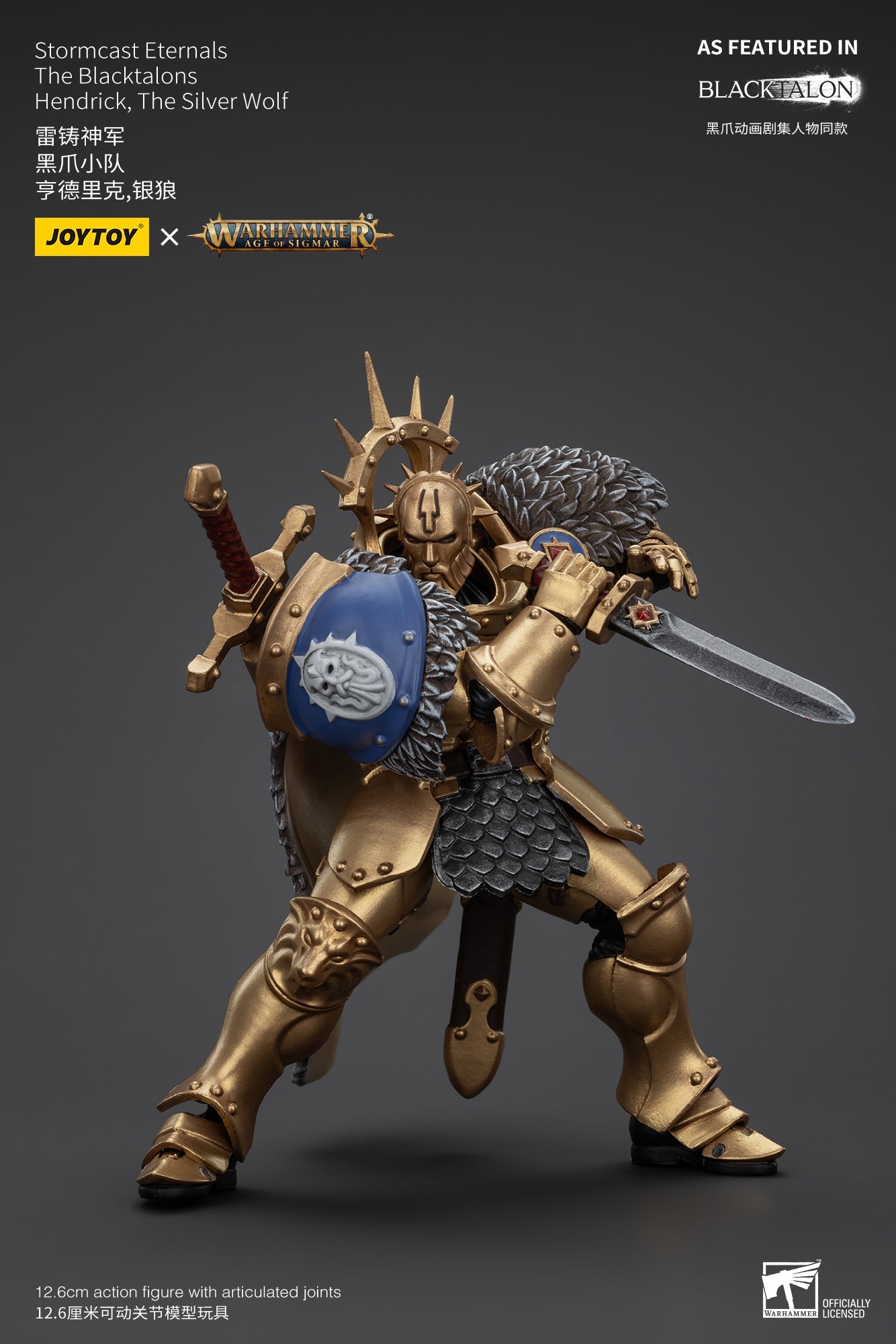 Stormcast Eternals The Blacktalons - Warhammer AGE OF SIGMAR - Mô hình hành động của JOYTOY