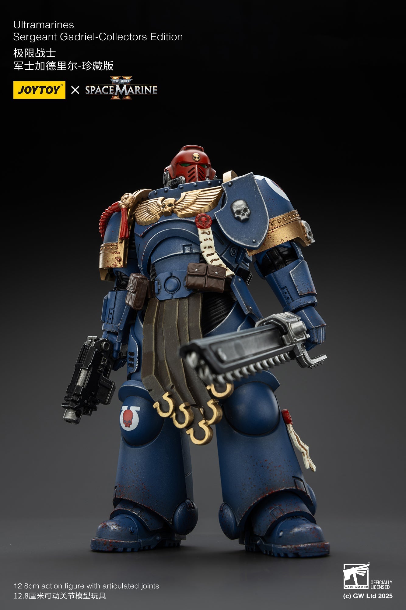 Ultramarines Collectors Edition - SPACE MARINE II - Warhammer 40K Action Figure By JOYTOY