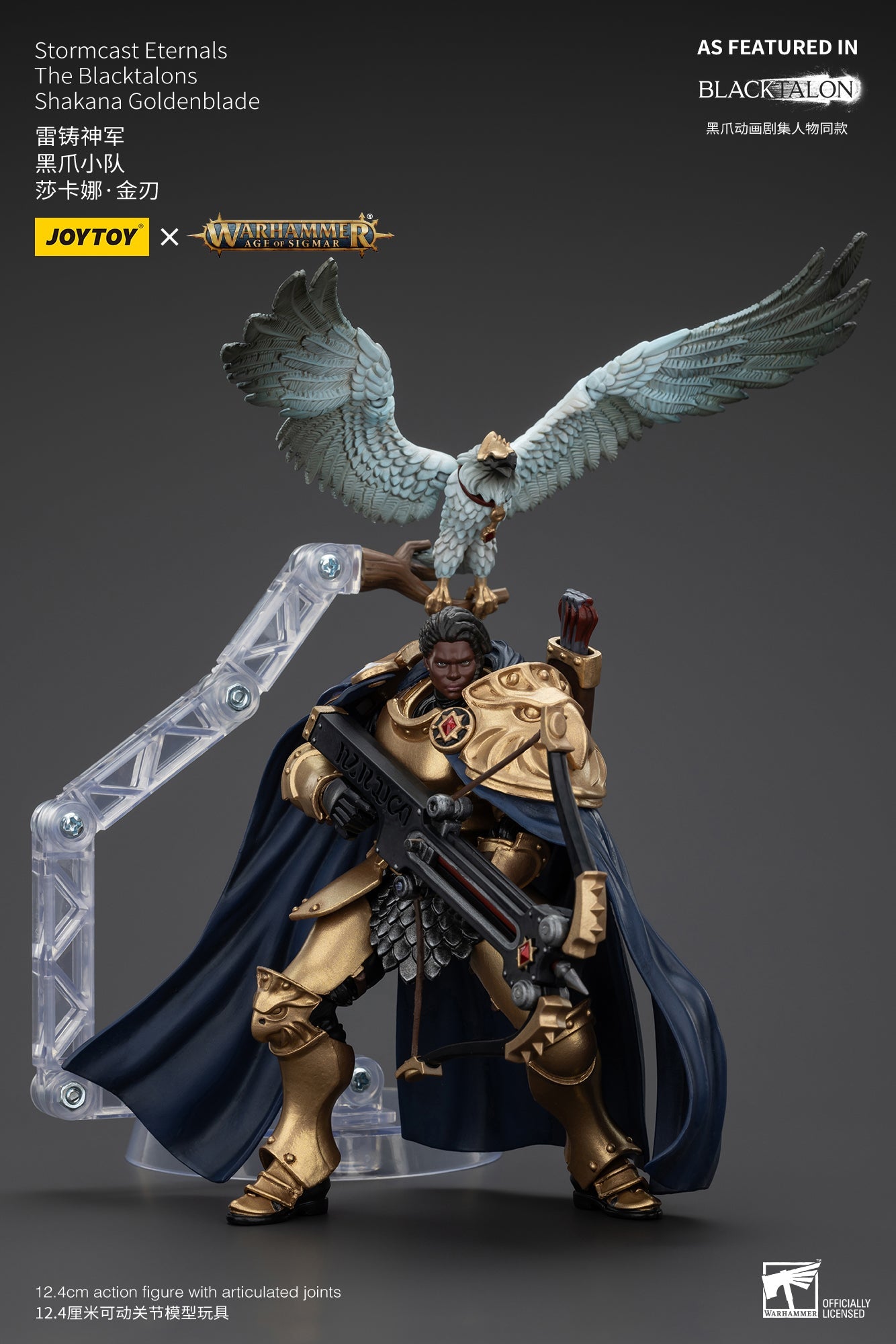 Stormcast Eternals The Blacktalons - Warhammer AGE OF SIGMAR - Mô hình hành động của JOYTOY