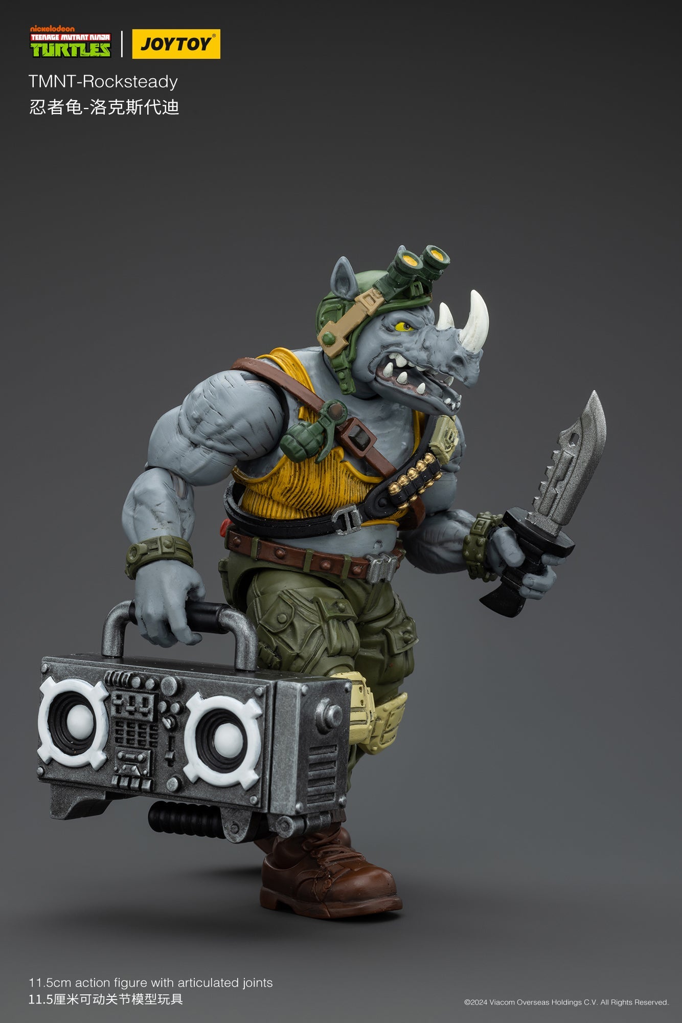 TMNT - Rocksteady - TMNT Action Figure by JOYTOY