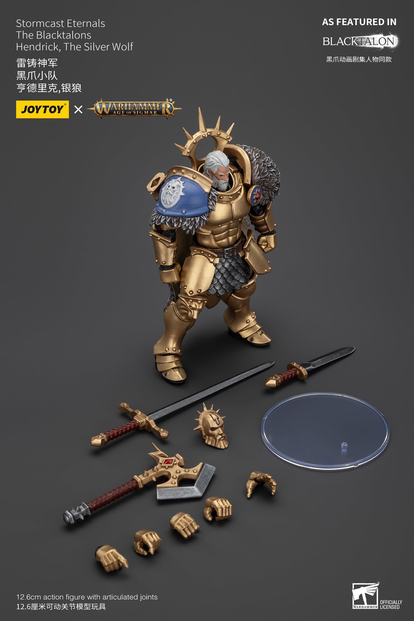 Stormcast Eternals The Blacktalons - Warhammer AGE OF SIGMAR - Mô hình hành động của JOYTOY