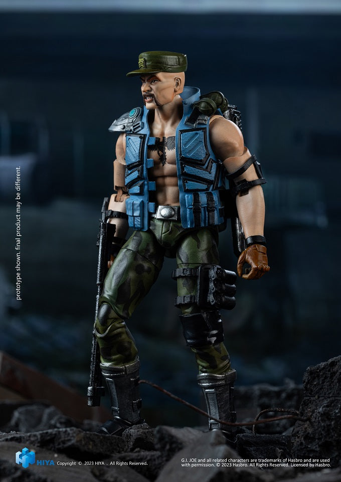 (Rare) G.I.Joe Gung-Ho Exquisite Mini Series 1/18 Scale - Action Figure By HIYA Toys