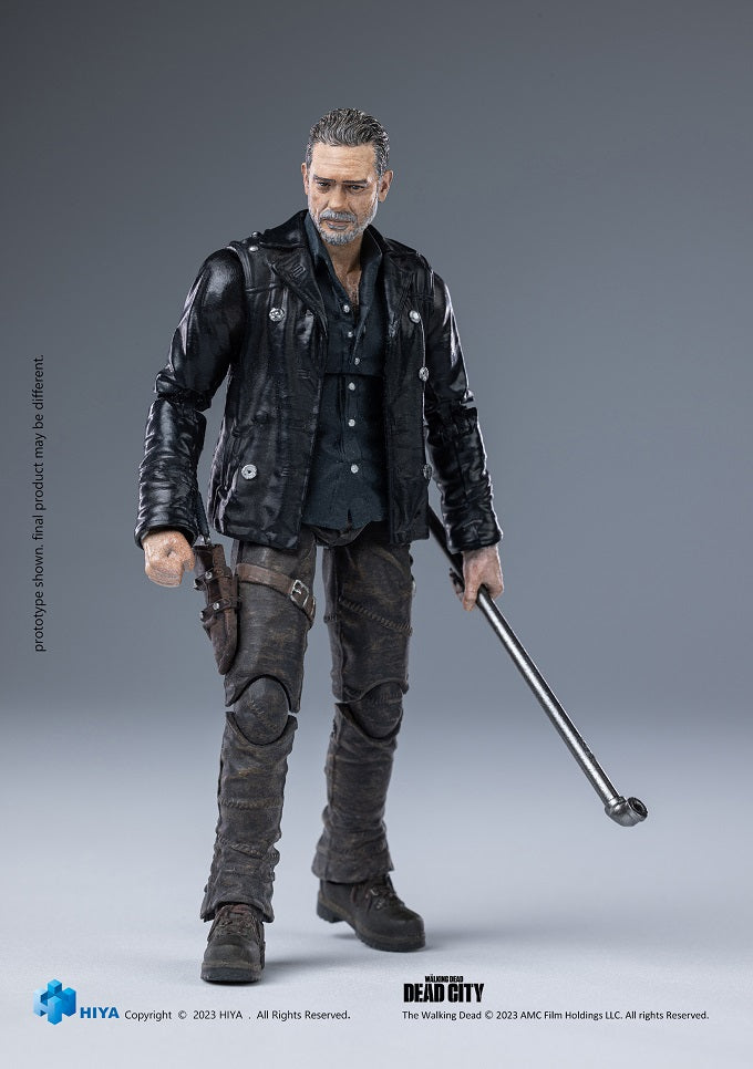 The Walking Dead: Dead City Negan Exquisite Mini Series 1/18 Scale - Action Figure By HIYA Toys