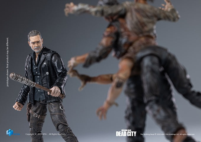 The Walking Dead: Dead City Negan Exquisite Mini Series 1/18 Scale - Action Figure By HIYA Toys