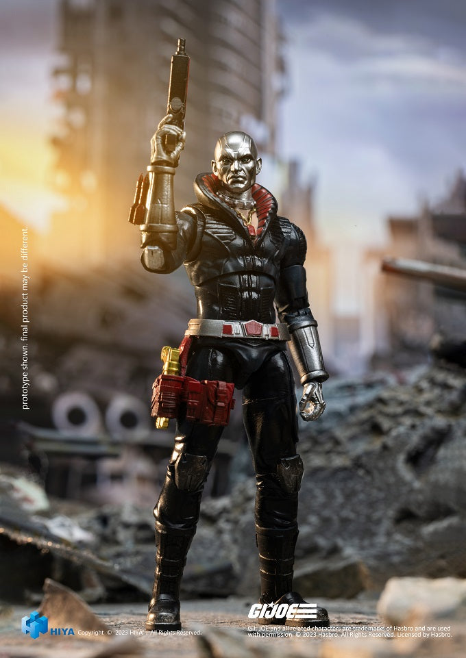 (Rare) G.I.Joe Destro Exquisite Mini Series 1/18 Scale - Action Figure By HIYA Toys