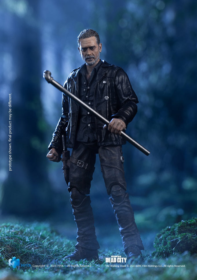 The Walking Dead: Dead City Negan Exquisite Mini Series 1/18 Scale - Action Figure By HIYA Toys
