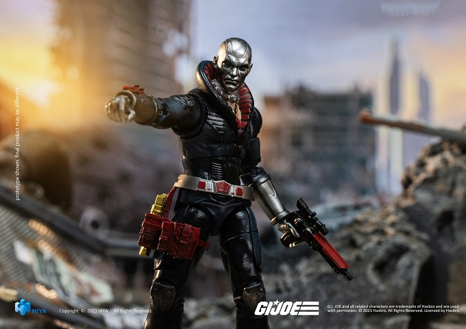 (Rare) G.I.Joe Destro Exquisite Mini Series 1/18 Scale - Action Figure By HIYA Toys