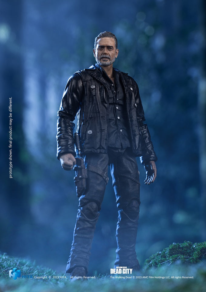 The Walking Dead: Dead City Negan Exquisite Mini Series 1/18 Scale - Action Figure By HIYA Toys