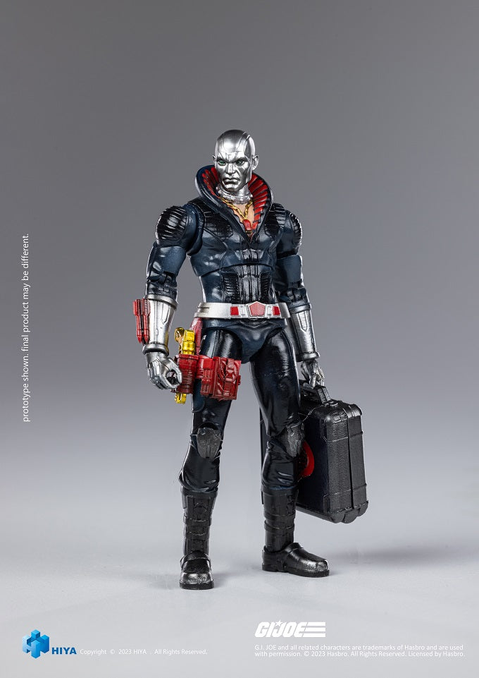 (Rare) G.I.Joe Destro Exquisite Mini Series 1/18 Scale - Action Figure By HIYA Toys