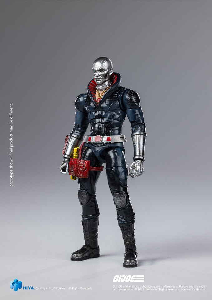 (Rare) G.I.Joe Destro Exquisite Mini Series 1/18 Scale - Action Figure By HIYA Toys