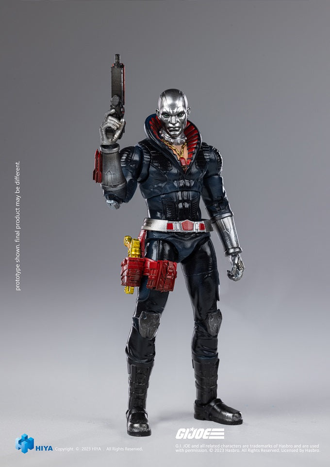 (Rare) G.I.Joe Destro Exquisite Mini Series 1/18 Scale - Action Figure By HIYA Toys