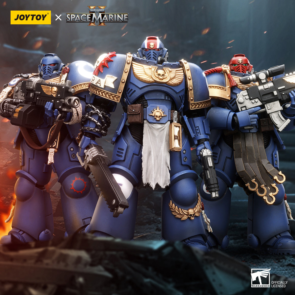 Ultramarines - SPACE MARINE II - Warhammer 40K Action Figure By JOYTOY