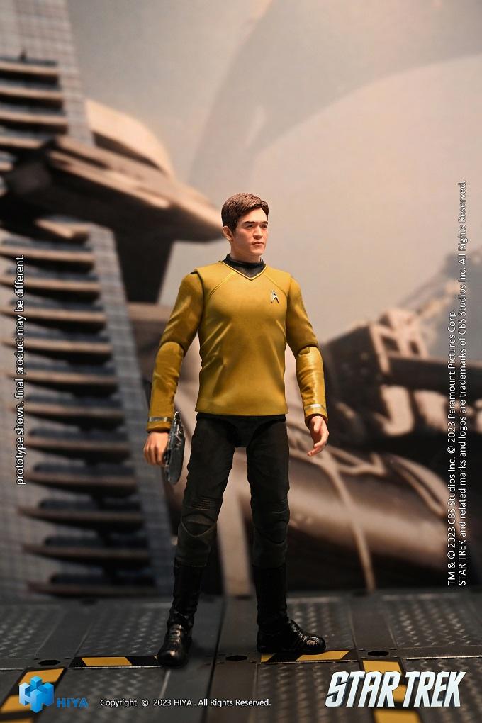 STAR TREK 2009 Sulu Exquisite Mini Series 1/18 Scale - Action Figure By HIYA Toys