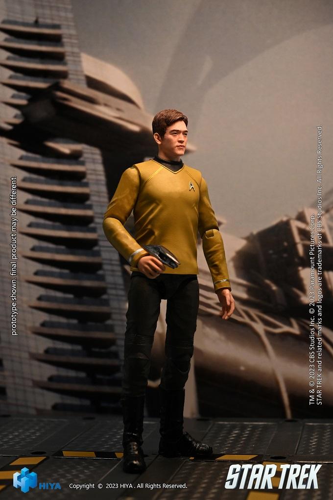 STAR TREK 2009 Sulu Exquisite Mini Series 1/18 Scale - Action Figure By HIYA Toys