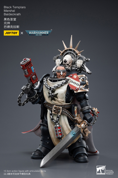 Black Templars Marshal Baldeckrath - Warhammer 40K Action Figure By JOYTOY
