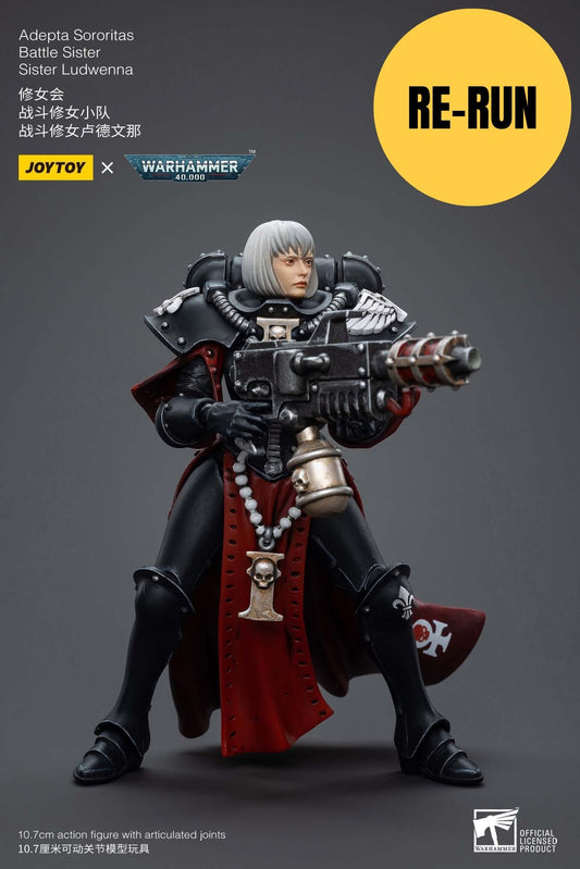 (RE-RUN) Adepta Sororitas Battle Sister Sister Ludwenna - Warhammer 40K Action Figure By JOYTOY