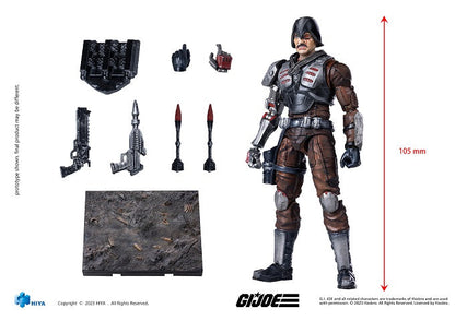 (Rare) G.I.Joe Major Bludd Exquisite Mini Series 1/18 Scale - Action Figure By HIYA Toys