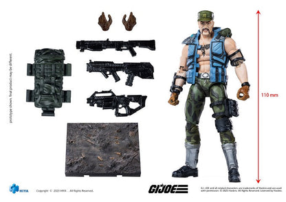 (Rare) G.I.Joe Gung-Ho Exquisite Mini Series 1/18 Scale - Action Figure By HIYA Toys