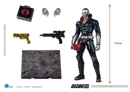 (Rare) G.I.Joe Destro Exquisite Mini Series 1/18 Scale - Action Figure By HIYA Toys