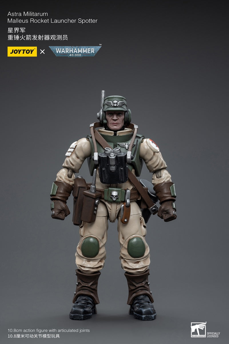 Astra Militarum Ordnance Team with Malleus Rocket Launcher - Warhammer 40K Action Figure By JOYTOY