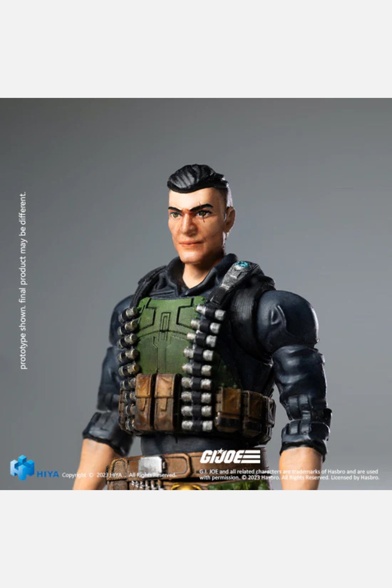 G.I.JOE Flint Exquisite Mini Series 1/18 Scale - Action Figure By HIYA Toys