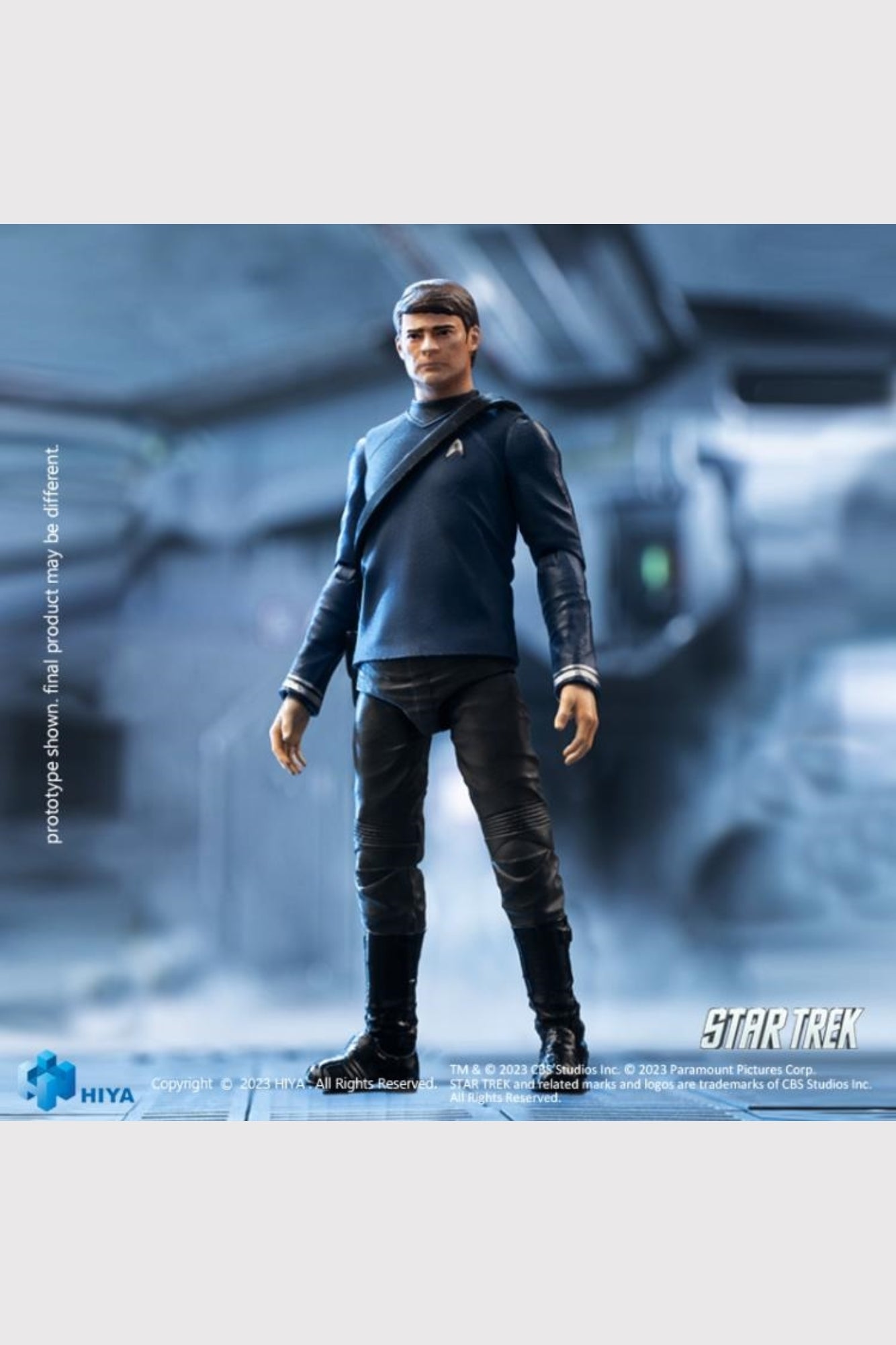 (Rare) STAR TREK 2009 McCoy Exquisite Mini Series 1/18 Scale - Action Figure By HIYA Toys