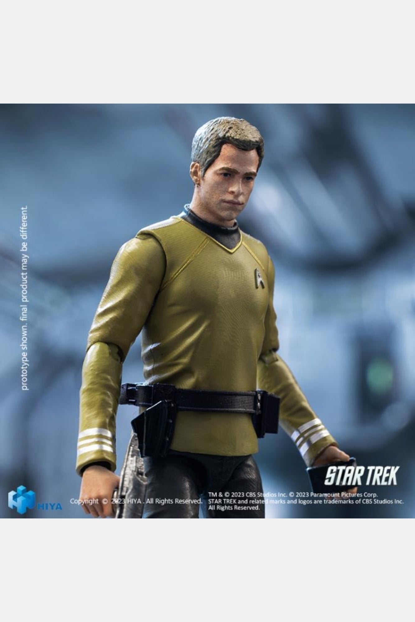 (Rare) STAR TREK 2009 Kirk Exquisite Mini Series 1/18 Scale - Action Figure By HIYA Toys