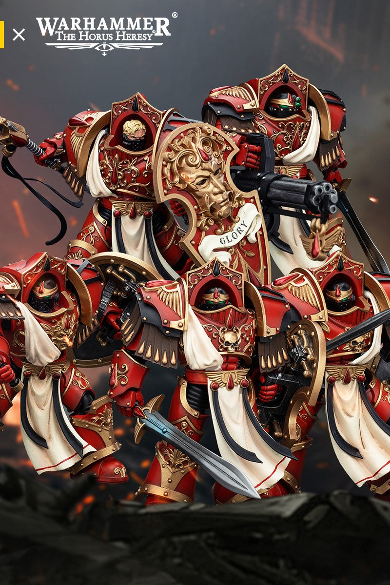 Blood Angels Crimson Paladins Squad  - Warhammer 40K Action Figure By JOYTOY