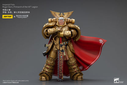 Imperial Fists Rogal Dorn, Primarch của Vllth Legion (Tái bản) - Mô hình hành động Warhammer The Horus Heresy của JOYTOY 